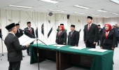Lantik Pejabat Pengawas, Kepala Bawas MA-RI: Integritas dan Kompetensi Harus Berjalan Beriringan