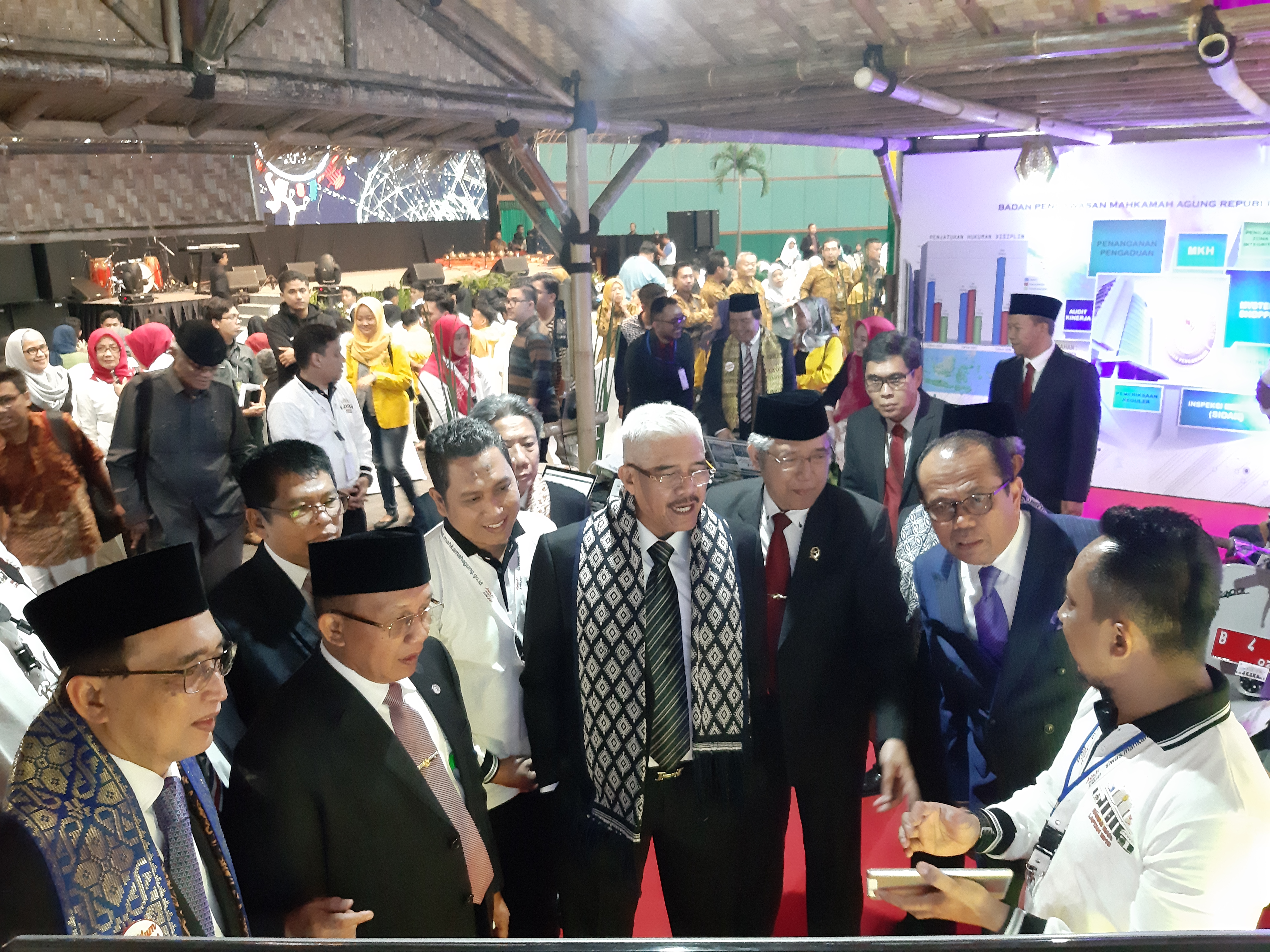 Bawas Tampil Beda Dalam Pameran Kampung Hukum Tahun 2019